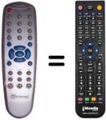 Replacement remote control Metronic 441325