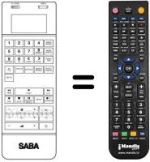 Replacement remote control 4B 20 E