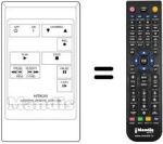 Replacement remote control 56.38111