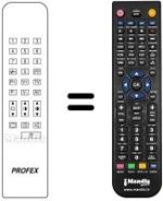 Replacement remote control CM1