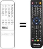 Replacement remote control 5702-B 2065 E-00