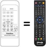 Replacement remote control LG GSE-1295 P