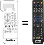 Replacement remote control 597-080A
