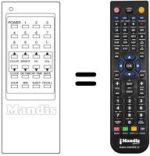 Replacement remote control 610.048.5891