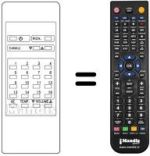 Replacement remote control MG 2587
