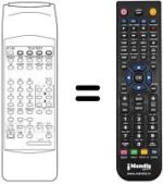 Replacement remote control 61J187