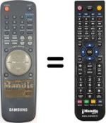 Replacement remote control Samsung SV-35 XK