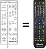 Replacement remote control 660.01.0191
