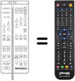 Replacement remote control 660.01.0194