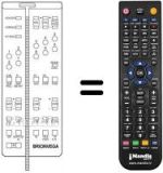 Replacement remote control 660.01.0198