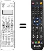 Replacement remote control 69099-625-703