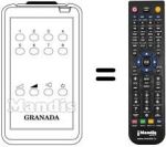 Replacement remote control 70057 F