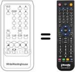 Replacement remote control 701 308 075