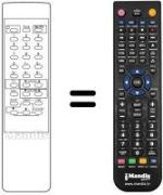 Replacement remote control 785-51400-07