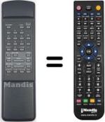 Replacement remote control 8622 661 50211