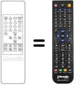 Replacement remote control 8622 667 68301