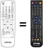 Replacement remote control 90099-633-214 C