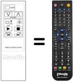 Replacement remote control PR 109