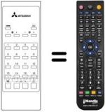 Replacement remote control 939P-05501