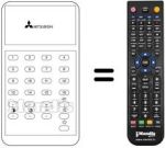 Replacement remote control 939P-05502
