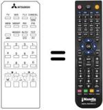 Replacement remote control 939P-05701