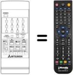 Replacement remote control 939P-15703
