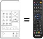 Replacement remote control 96270 H