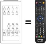 Replacement remote control A508230