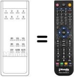 Replacement remote control A510710