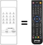 Replacement remote control A516250