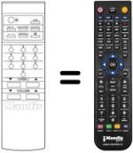 Replacement remote control A76M028030