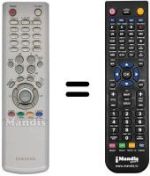 Replacement remote control AA59-00357