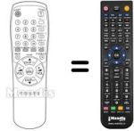 Replacement remote control Samsung CZ 6844W