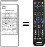 Replacement remote control RC 81