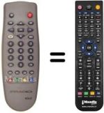 Replacement remote control BK3B-C1