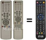 Replacement remote control Samsung PS 42S5H