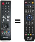 Replacement remote control Samsung SYNCMASTER 932 MW
