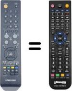 Replacement remote control Samsung SYNCMASTER T260 HD