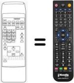 Replacement remote control RC 51321