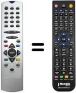 Replacement remote control Crown CDST 935