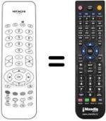 Replacement remote control CLE 932 A