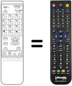 Replacement remote control CLU 252