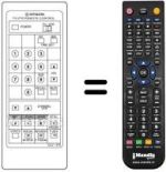 Replacement remote control CLU 270