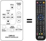 Replacement remote control CRM-K3