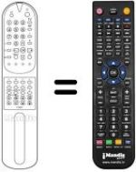 Replacement remote control 105-212K
