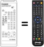 Replacement remote control CU-SD 043