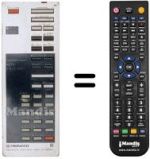 Replacement remote control CU-SD 5T
