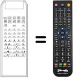 Replacement remote control Tensai TCT 253 N