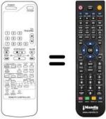 Replacement remote control United DVR 4167 P