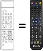 Replacement remote control DTV 2 DIGITAL